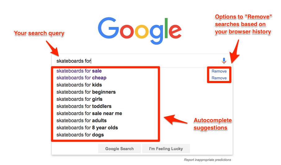 google autocomplete service - GooSuggest